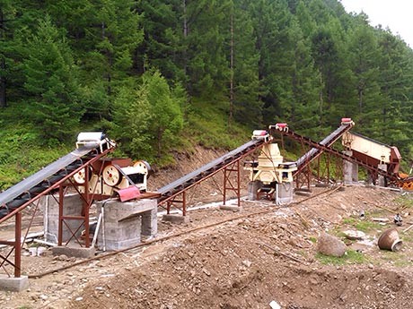 一套小型環保的砂石生產線多少錢？（一小時40噸）