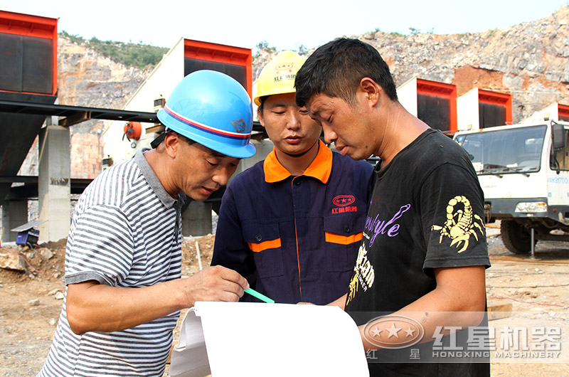 現(xiàn)場指導設備的安裝、調(diào)試